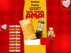Combo 3 Pasteis  + Guaraná 1500ml