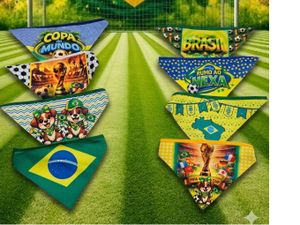 Bandana PEQUENA Copa do Mundo