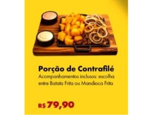 Porção de  Contrafilé
