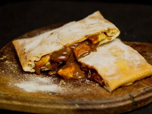 Pastel de Doce de leite com Banana