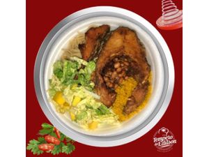 Peixe frito tilápia