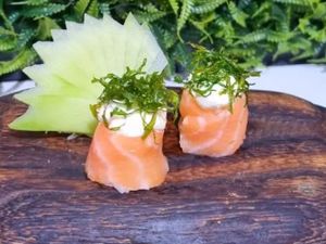 Joe Salmão Crispy couve (4 unid.)