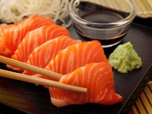 Meio Sashimi Salmão