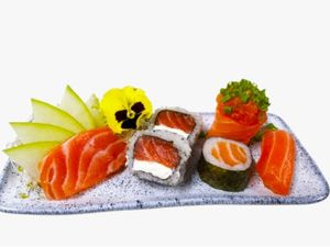 Mini Combinado Salmão (06 Peças)