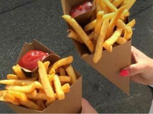 Batata no Cone + molho