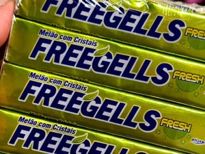 Freegells Melão com Cristais