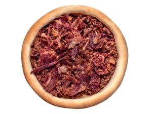 ESFIHA CARNE SECA C/ MUSSARELA