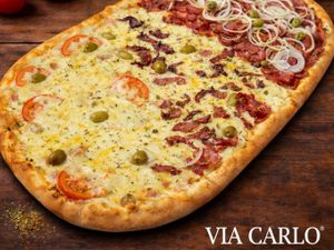 PIZZA TREM + BORDA DE CATUPIRY 100$