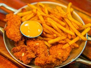 Half Half (Frango + Batata Frita)