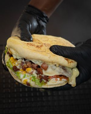 Xis de Frango com Bacon