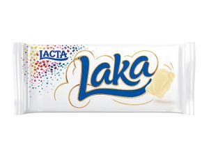 Barra Chocolate Branco Laka 80g