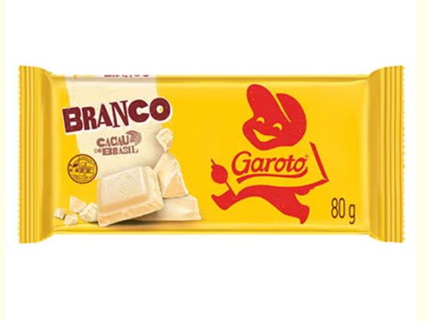 Barra Chocolate Branco 80g Garoto
