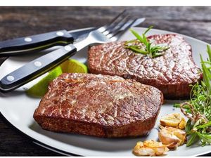 Filé de alcatra na chapa alho e óleo 2 Pessoas