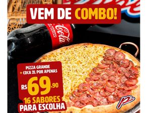 PIZZA GRANDE +  REFRI  2 LITROS **PROMO**