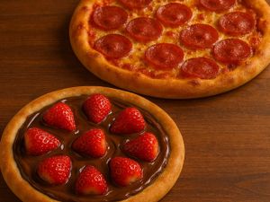 Combo Pizza G + Pizza P doce