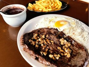 Alcatra ao Alho e Óleo