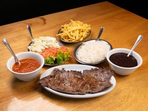 1/2 (meia) Refeição de Alcatra na Chapa