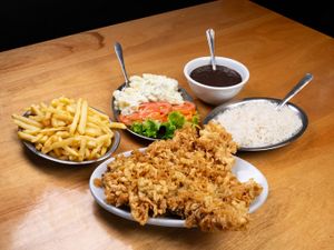 1/2 (meia) Refeição de Frango À Dorê
