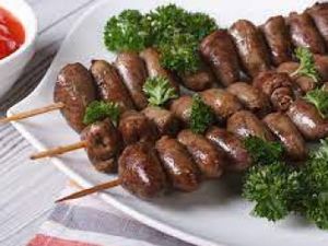 Espetinho de coração