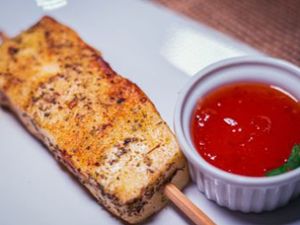 Espetinho queijo coalho