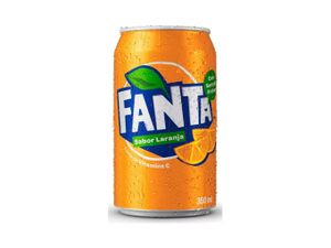 Fanta laranja lata