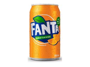 Fanta laranja lata