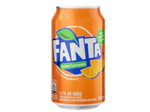 Fanta Laranja - Lata