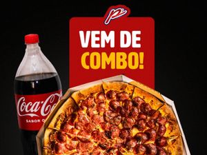 PIZZA CALABRESA + COCA 2L