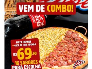 PIZZA GRANDE +  REFRI  2 LITROS **PROMO**
