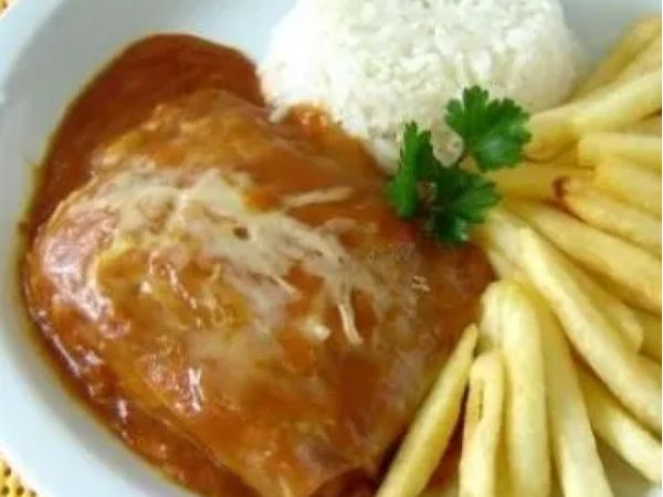 FRANGO Á PARMEGGIANA