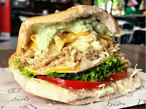 Xis Galinha com Catupiry