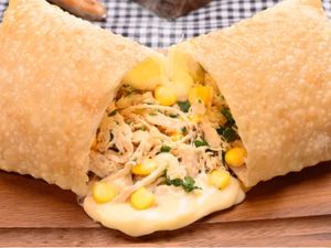 Queijo com milho e catupiry